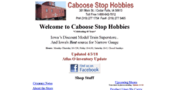 Desktop Screenshot of caboosestophobbies.com